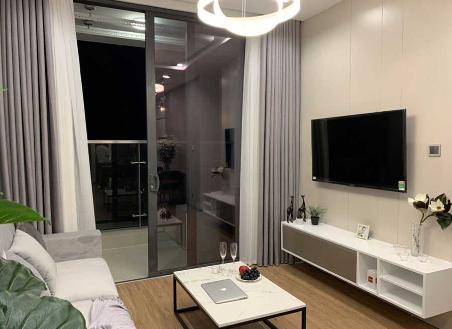 2 - Cho thuê căn 1 ngủ đủ đồ toà M2 55m2 – 1100USD