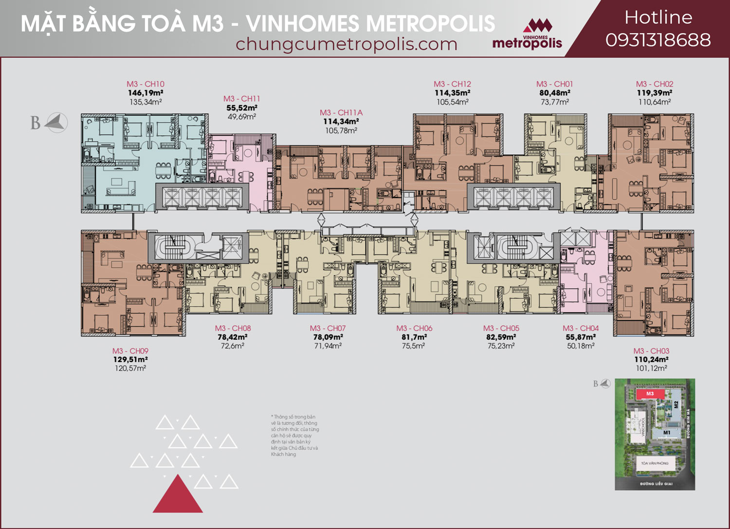 m3 - Bán căn hộ Metropolis