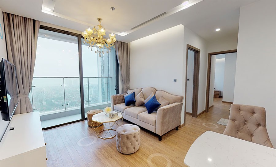 metropolis M23304 1 - Bán căn hộ 2 ngủ Metropolis tòa M2 – View Hồ Tây