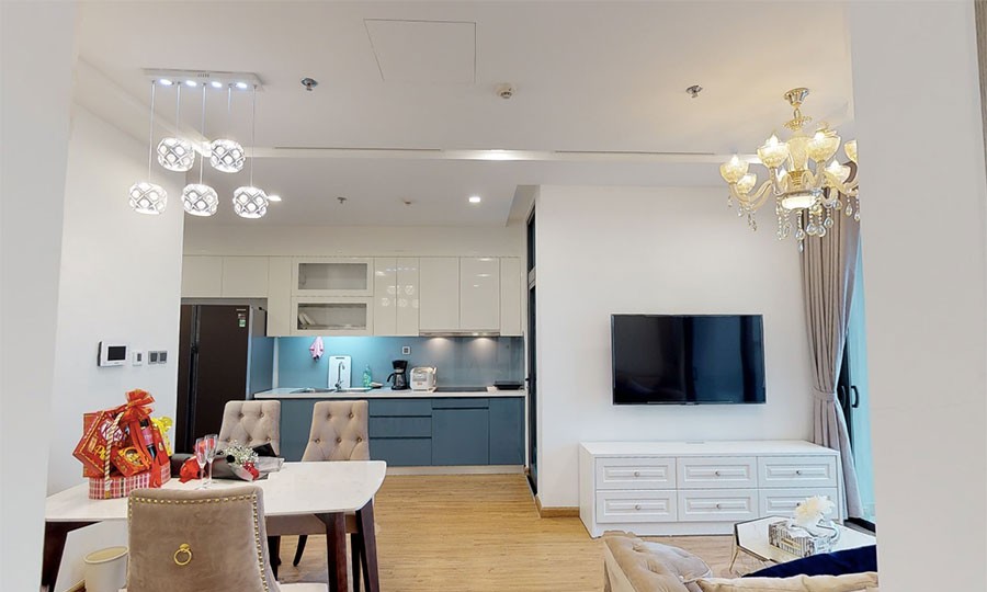 metropolis M23304 8 - Bán căn hộ 2 ngủ Metropolis tòa M2 – View Hồ Tây