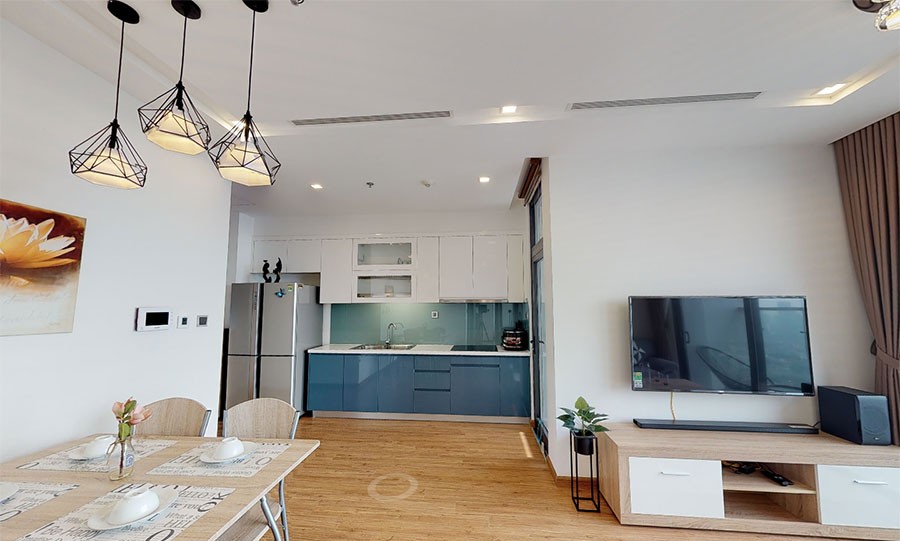 metropolis m24211A 5 1 - Bán căn hộ 2 ngủ tòa M2 76m2, View Hồ Ngọc Khánh