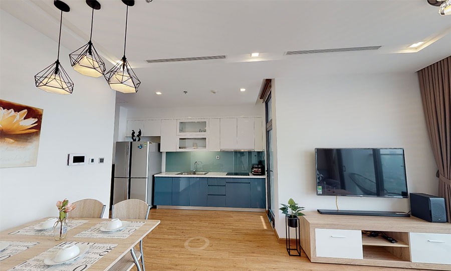 metropolis m24211A 5 - Cho thuê căn hộ 76.41m2, 2 Ngủ Đủ đồ – 1200usd